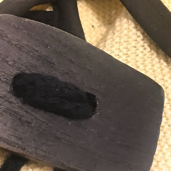 VTG Misook cardigan knit women's L yellow/black logan look retro collar - Picture 7 of 13